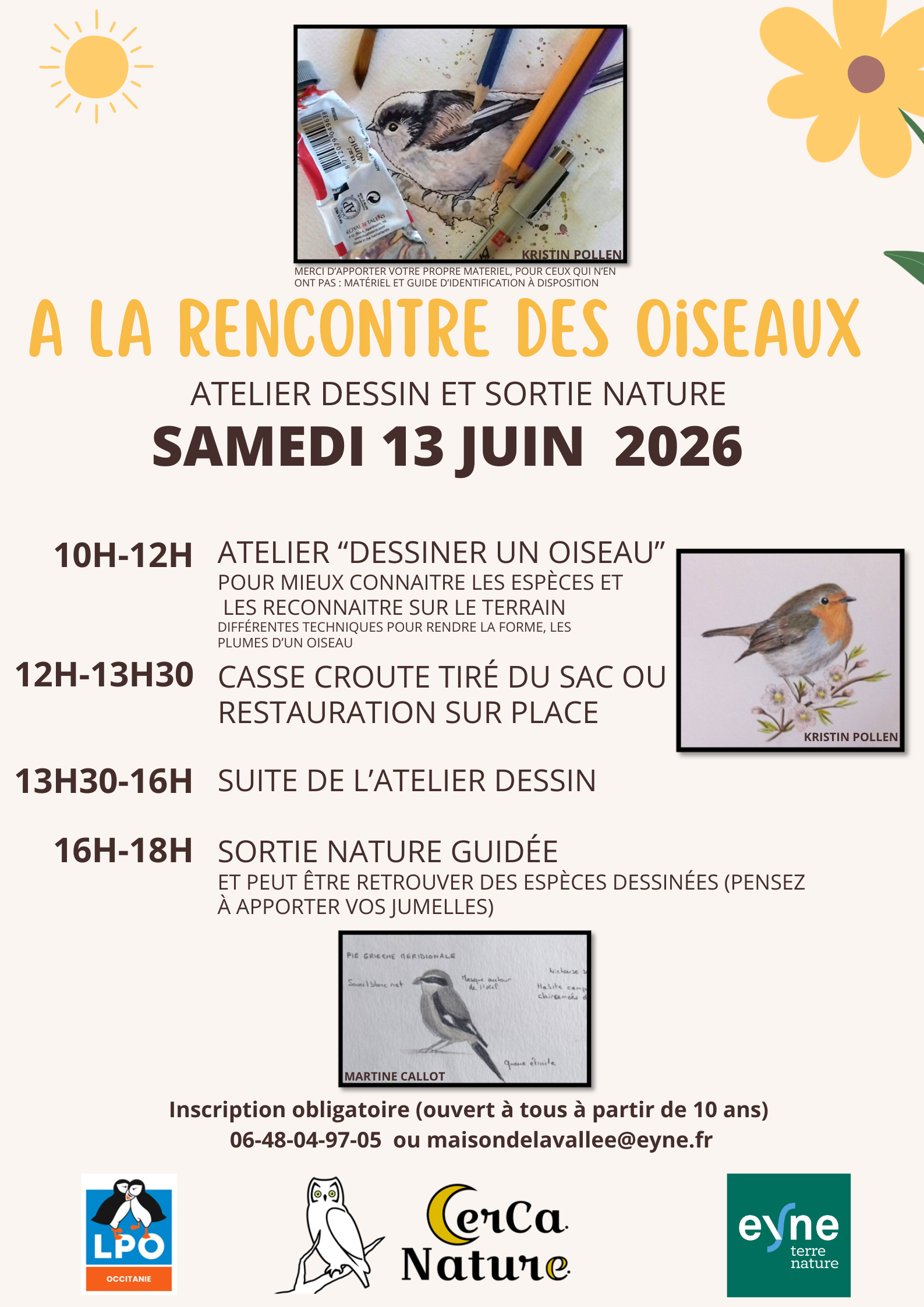 A la rencontre des oiseaux